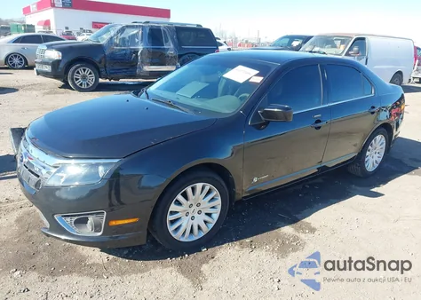 2012 Ford Fusion Hybrid z USA, uszkodzony, nr VIN 3FADP0L39CR395549